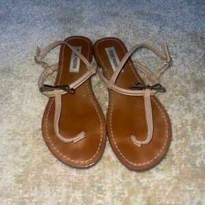 Steve Madden Beige and Brown Sandals for Women